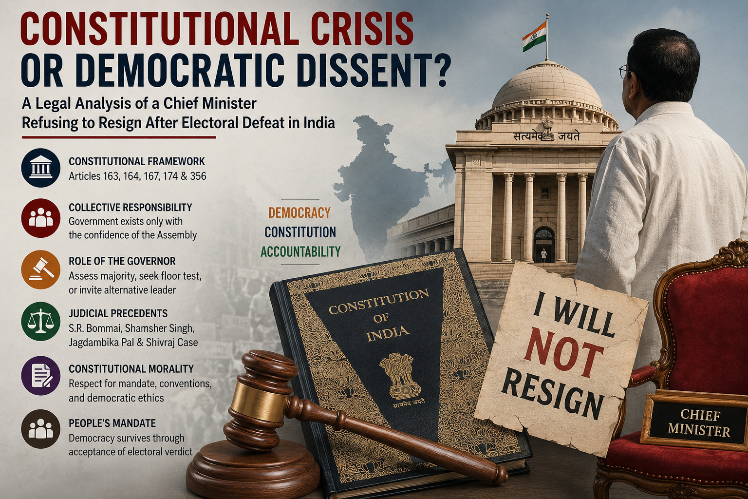 Constitutional Crisis or Democratic Dissent?, “In a democracy, losing power is not unconstitutional. Refusing to respect the people’s mandate may become one.”